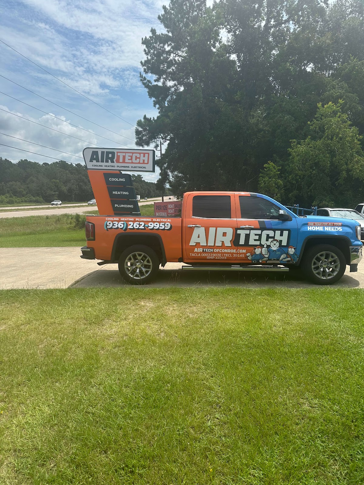 Work by Air Tech of Conroe